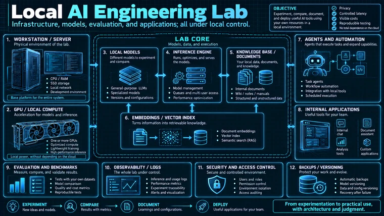 Blueprint of a local AI engineering lab